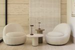Rechargeable IBIZA table lamp with charging base and IP65 protection