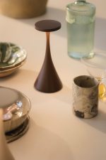 BORA rechargeable table lamp for restaurants, cafés and hotels in Malta