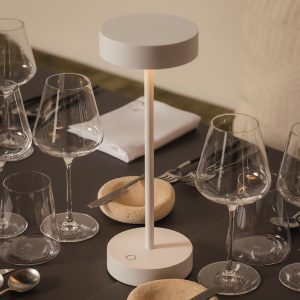 IBIZA cordless rechargeable table lamp with warm LED lighting