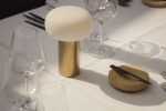 ELBA cordless rechargeable table lamp with warm LED lighting