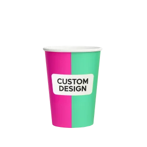 Custom Printed 180ml Paper Cup 7.5oz