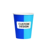 Custom Printed 225ml Paper Cup 8oz Malta