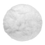 Custom Printed Round Velvet Cushion 40cm with Full Colour Design - Image 3