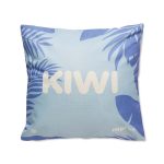 Branded square cushion with full colour sublimation printing