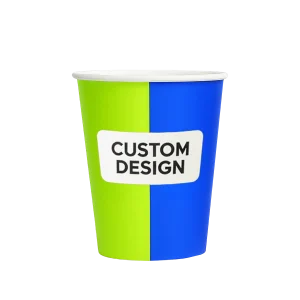 Custom Printed 300ml Paper Cup 12oz
