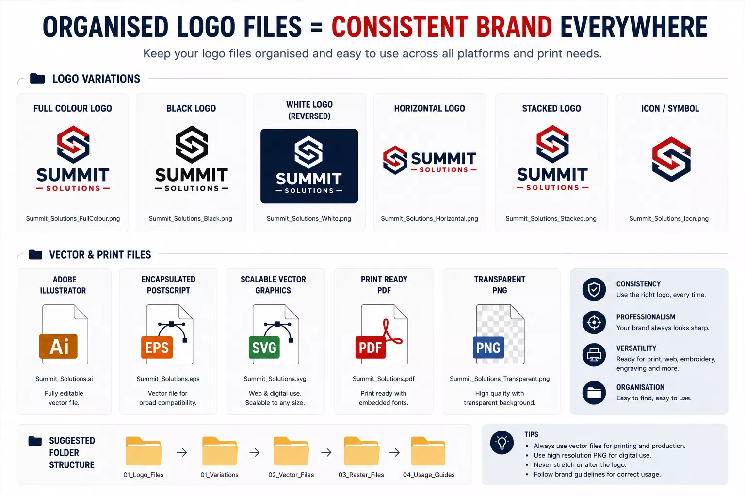 Ideally Your Company Should Have These Logo Versions Ideally Your Company Should Have These Logo Versions